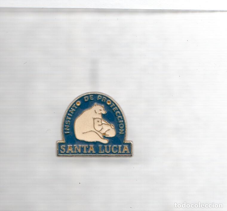 Collection Magazines and Newspapers: Pins: Seguros Santa Lucia - Varios