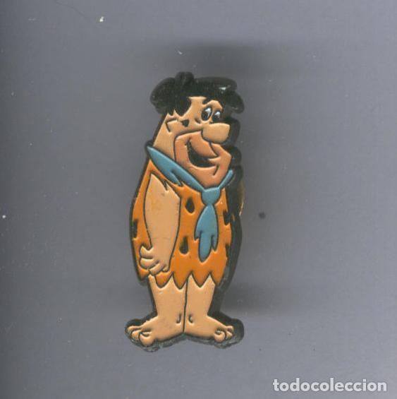 Coleccionismo de Revistas y Peri&oacute;dicos: Pins metal: Pedro de la familia Picapiedra - Varios