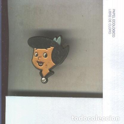 Coleccionismo de Revistas y Peri&oacute;dicos: Pins metal: serie Los Picapiedras: Betty - Varios