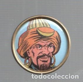 Colecionismo de Revistas e Jornais: Pins: serie Nuevas Aventuras del Guerrero del Antifaz: Garfio Chamul - Varios