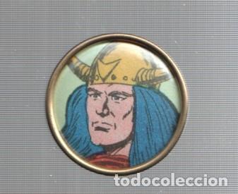 Colecionismo de Revistas e Jornais: Pins: serie Nuevas Aventuras del Guerrero del Antifaz: Olaf - Varios