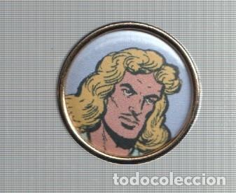 Colecionismo de Revistas e Jornais: Pins: serie El Espadachin Enmascarado: Baron de Rambaix - Varios