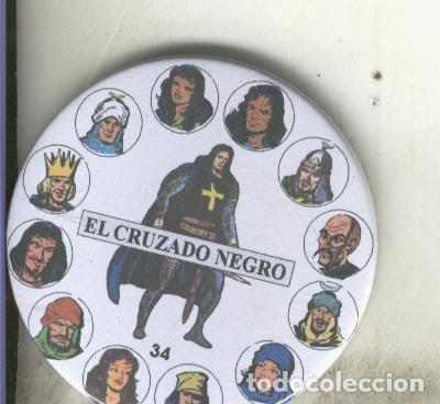 Collectionnisme de Revues et Journaux: Imanes serie numero 34: El Cruzado Negro de Manuel Gago - Varios