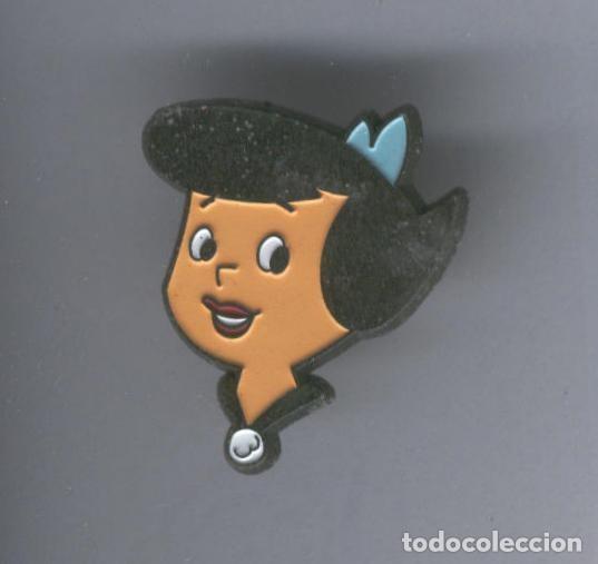 Collection Magazines and Newspapers: Pins metal: Betty de la familia Picapiedra - Varios