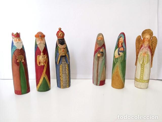 Collezionismo di Riviste e Giornali: Juego nacimiento que consta de 6 figuras -