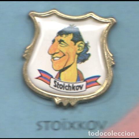 Colecionismo de Revistas e Jornais: Pins: Stoichkov jugador del Bar&ccedil;a - Varios