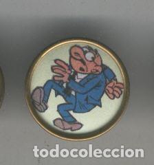 Colecionismo de Revistas e Jornais: Pins: serie Iba&ntilde;ez: Botones Sacarino: El dire - Varios