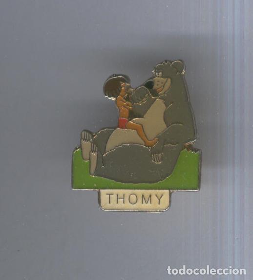 Collection Magazines and Newspapers: Pins metal: Mogli y Balu del libro de la selva - Varios