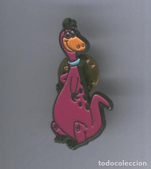 Coleccionismo de Revistas y Peri&oacute;dicos: Pins metal: Dino de la familia Picapiedra - Varios