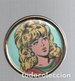 Collezionismo di Riviste e Giornali: Pins: serie El Jabato, serie las mujeres: Diana - Varios