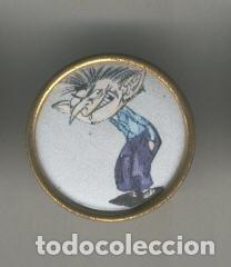 Colecionismo de Revistas e Jornais: Pins: serie Nene Estivill: Agamenon: El Mandanga - Varios
