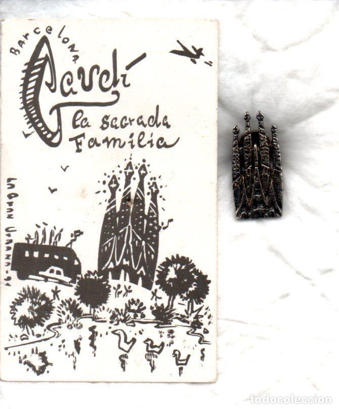 Collectionnisme de Revues et Journaux: V49173: Pin metalico Sagrada Familia de Barcelona - NULL