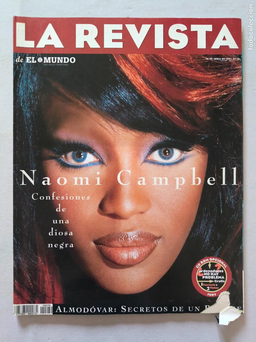 Coleccionismo de Revistas y Peri&oacute;dicos: LA REVISTA DE EL MUNDO N&ordm; 79 - 20 DE ABRIL 1997 - NAOMI CAMPBELL / ALMODOVAR (368)