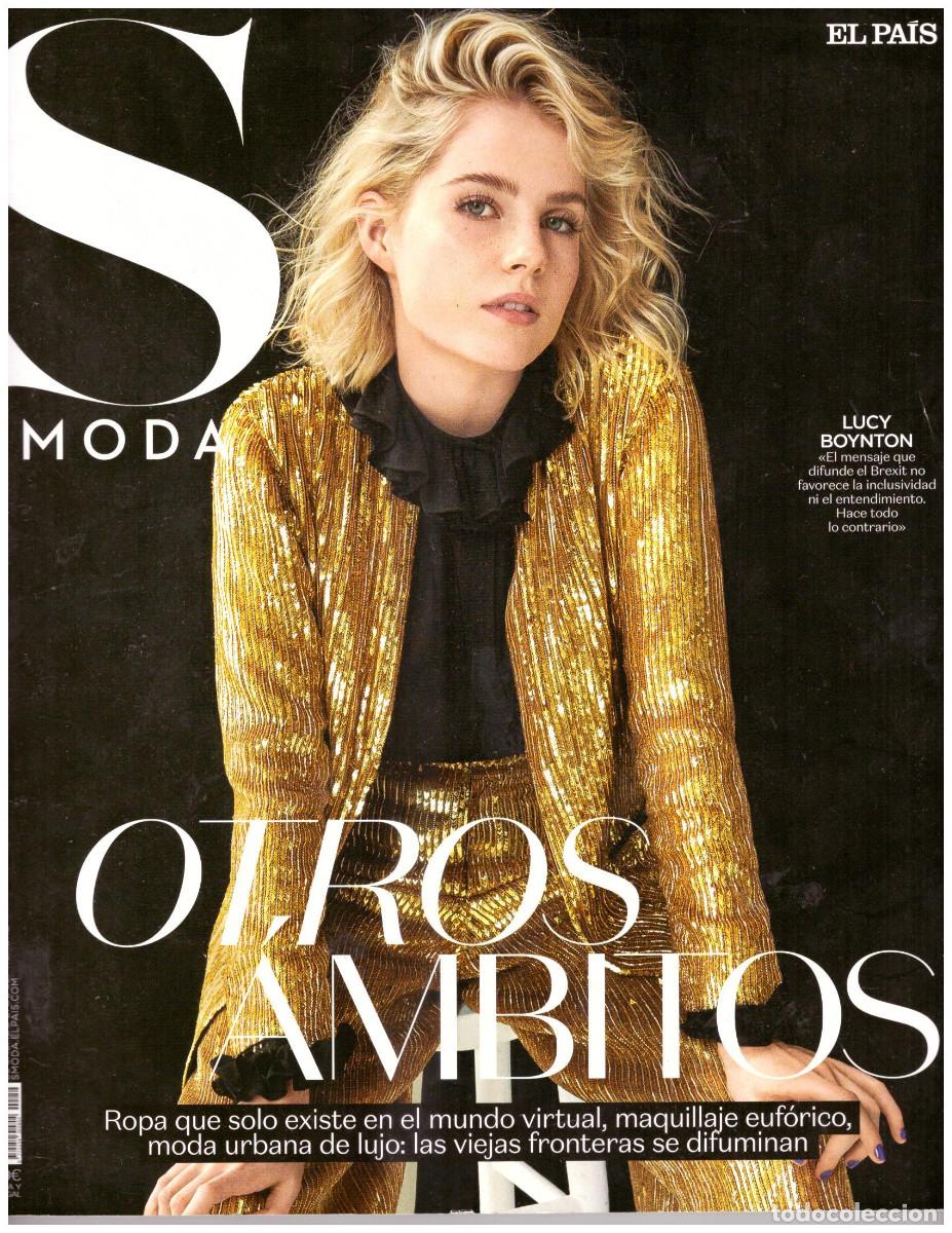 Coleccionismo de Revistas y Peri&oacute;dicos: REVISTA S MODA: LUCY BOYNTON / LINDA EVANGELISTA / LINDA HAMILTON / TATJANA PATITZ /CHRISTY TURLINGT