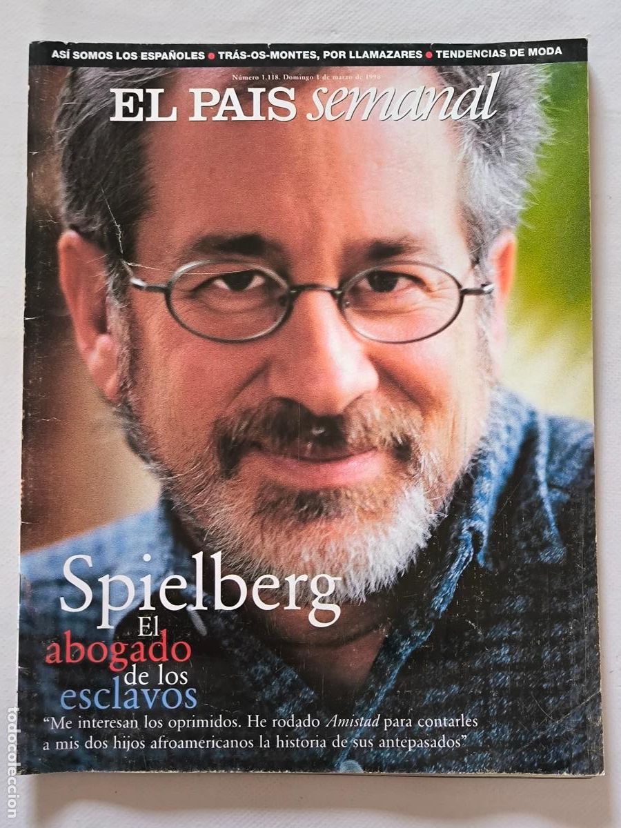 Coleccionismo de Revistas y Peri&oacute;dicos: EL PAIS SEMANAL N&ordm; 1118 - 1 DE MARZO 1998 - STEVEN SPIELBERG (368)