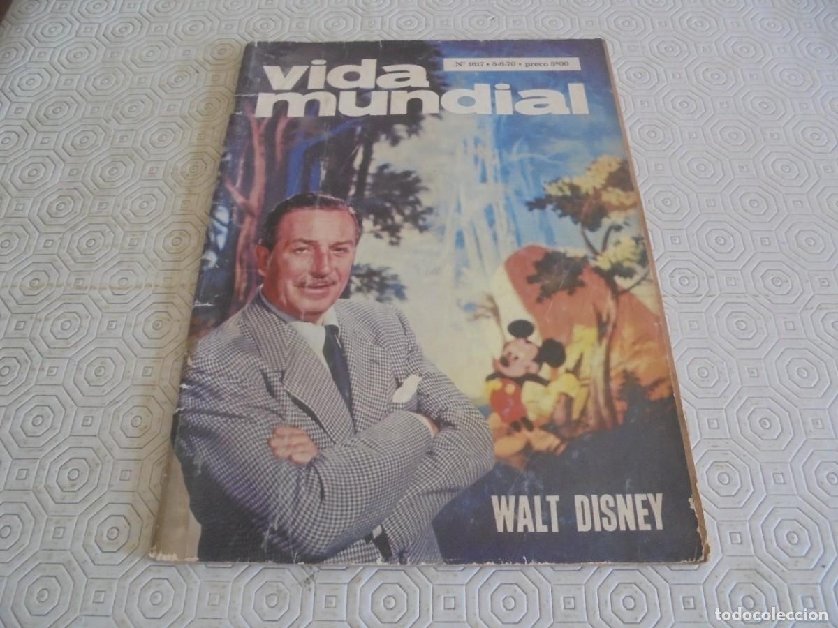 Coleccionismo de Revistas y Peri&oacute;dicos: Walt Disney &rdquo;Vida Mundial&rdquo; Revista Portuguesa de 1970