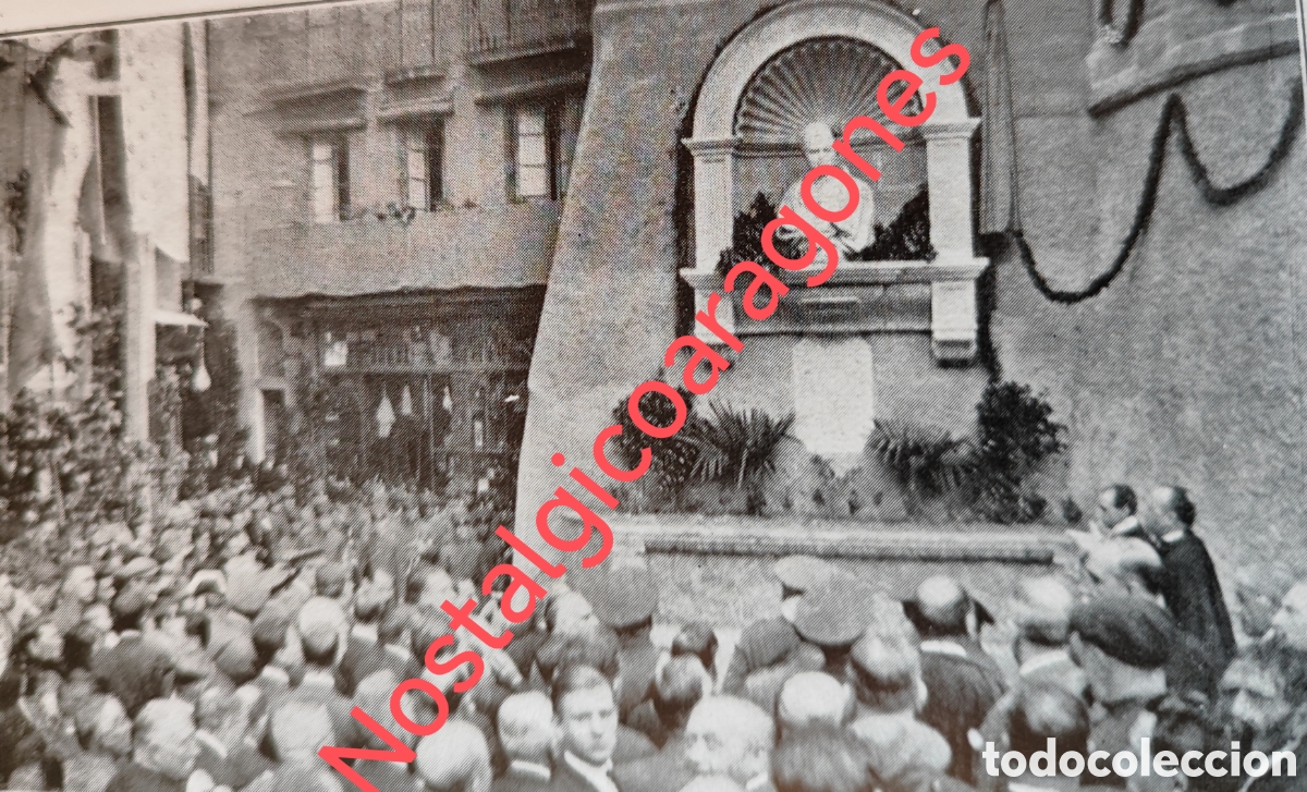 Sammeln von Zeitschriften und Zeitungen: Berga Busto Comellas, Barcelona obra iglesia Carmen foto revista princ siglo XX 192B