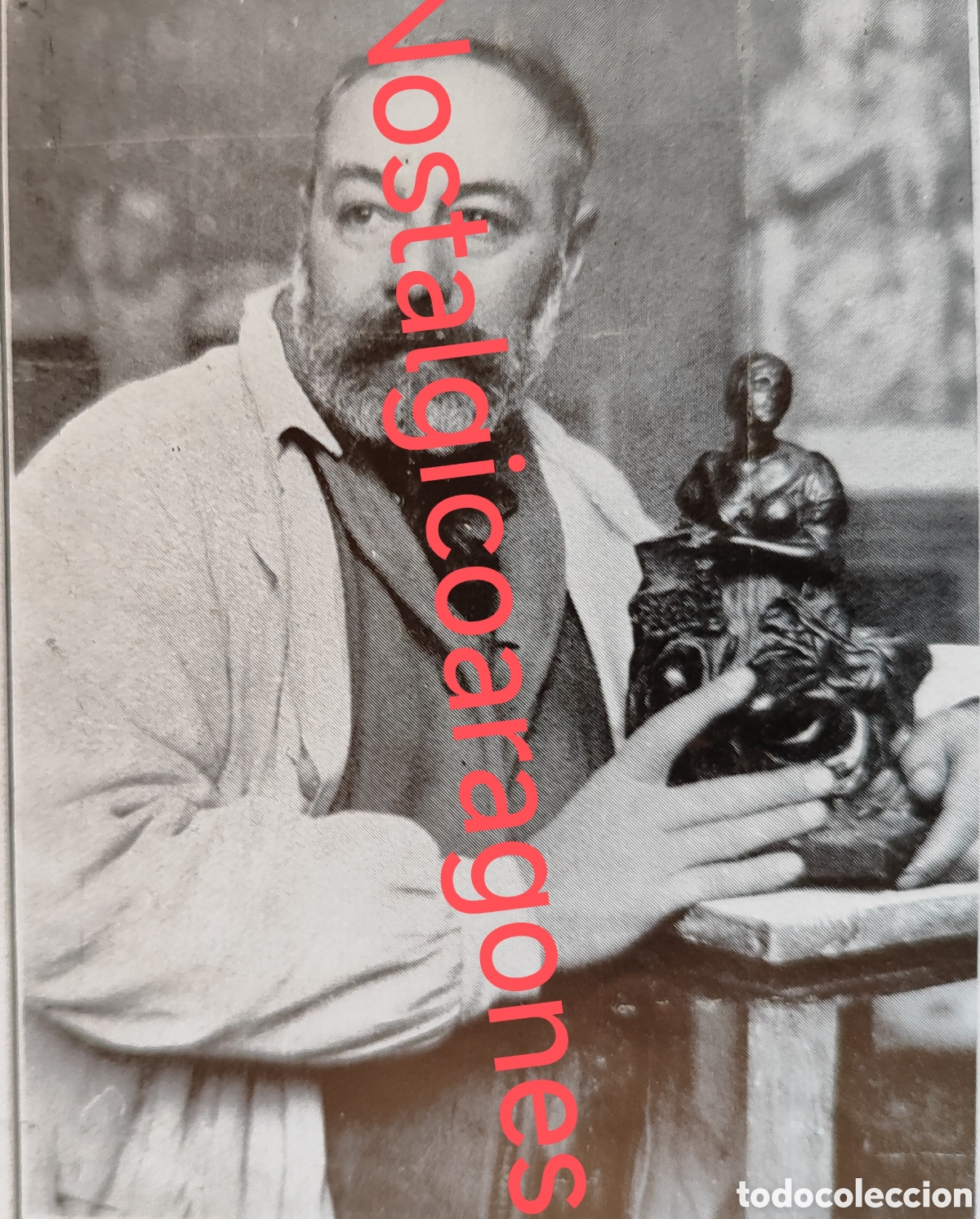 Collection Magazines and Newspapers: Escultor Lorenzo Coullaut Valera premiado foto revista princ siglo XX 192B