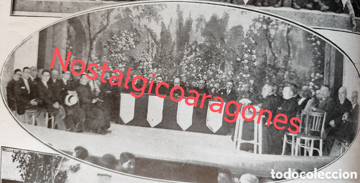 Coleccionismo de Revistas y Peri&oacute;dicos: Jaca cursos verano universidad Zaragoza foto revista princ siglo XX 192B