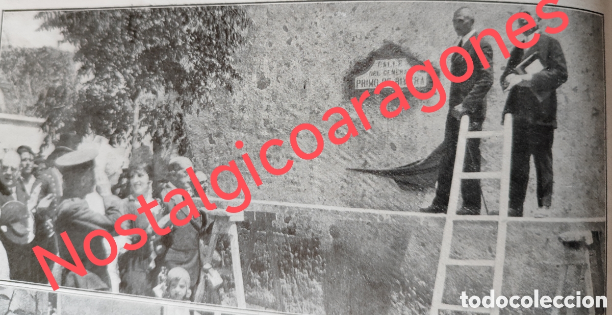 Collezionismo di Riviste e Giornali: Barcelona la Granada Calle Primo Rivera, Rafael Rio ensanche foto revista princ siglo XX 192B