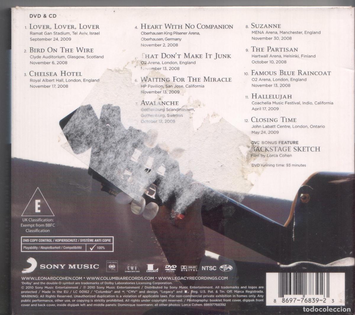 Coleccionismo de Revistas y Peri&oacute;dicos: CD: Leonard Cohen: Songs From The Road