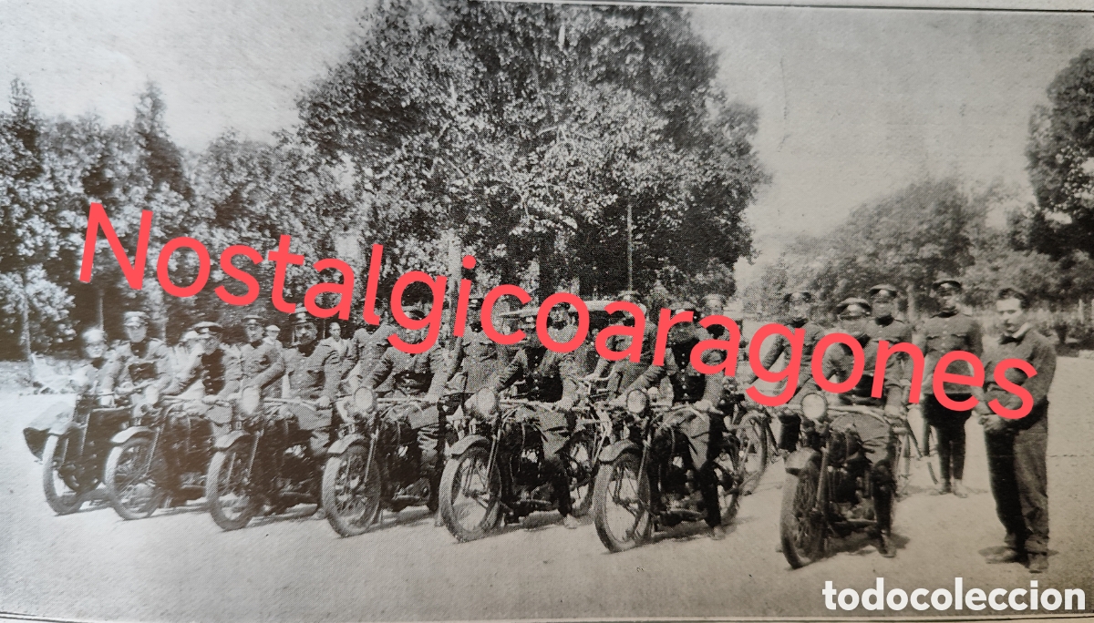 Collection Magazines and Newspapers: Barcelona nuevo equipo motorista policia urbana foto revista princ siglo XX 192B