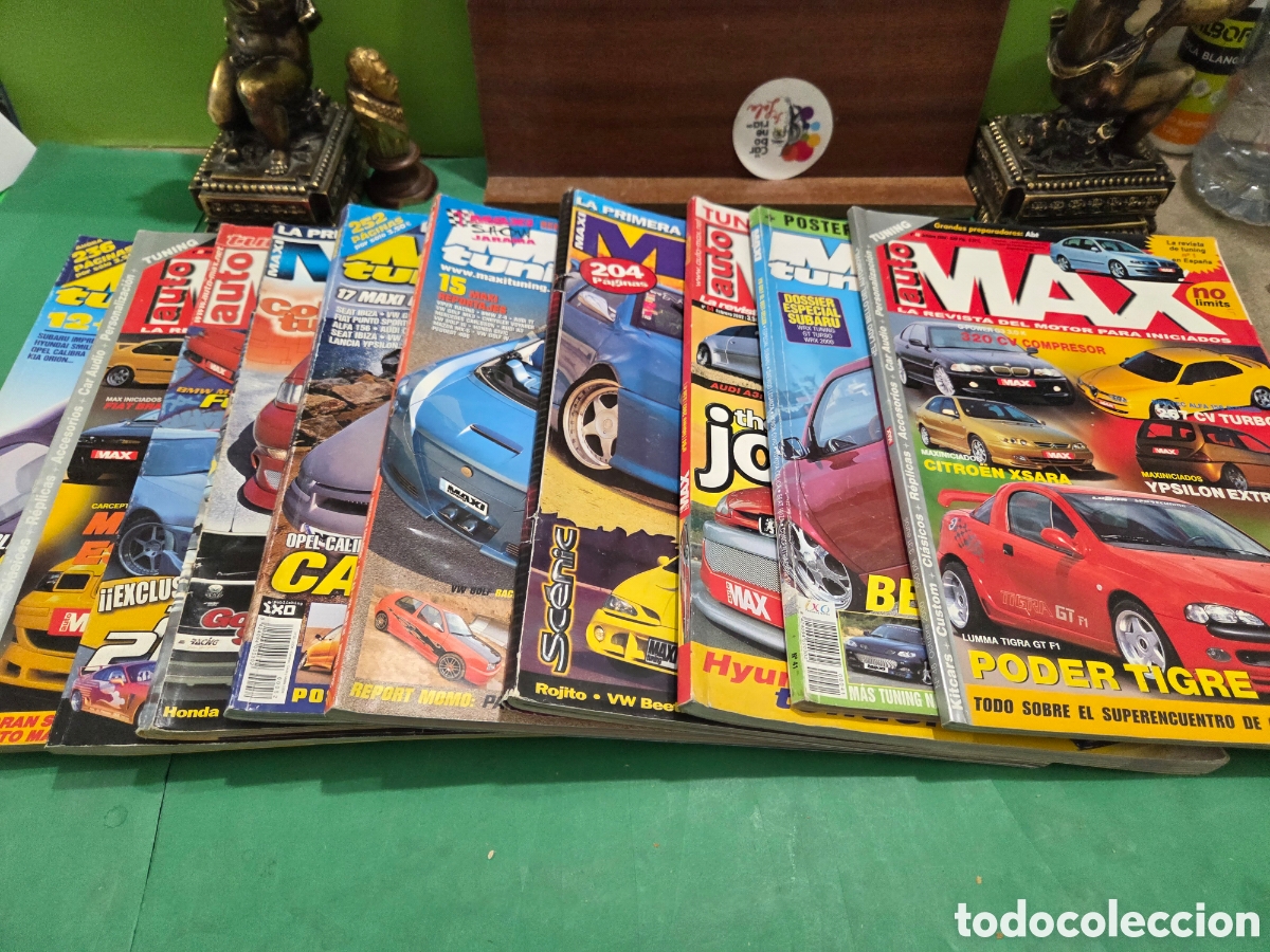 Sammeln von Zeitschriften und Zeitungen: LOTE DE 10 REVISTAS...&rdquo;&rdquo;MAX Y MAXI TUNNING&rdquo;&rdquo;...