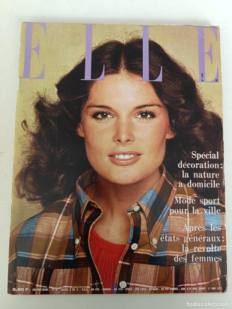 Colecionismo de Revistas e Jornais: Revista ELLE n&ordm; 1326 Raymond Devos Odile Pascal Maurice Lehmann Fran&ccedil;ois Boucher Belmondo MODA