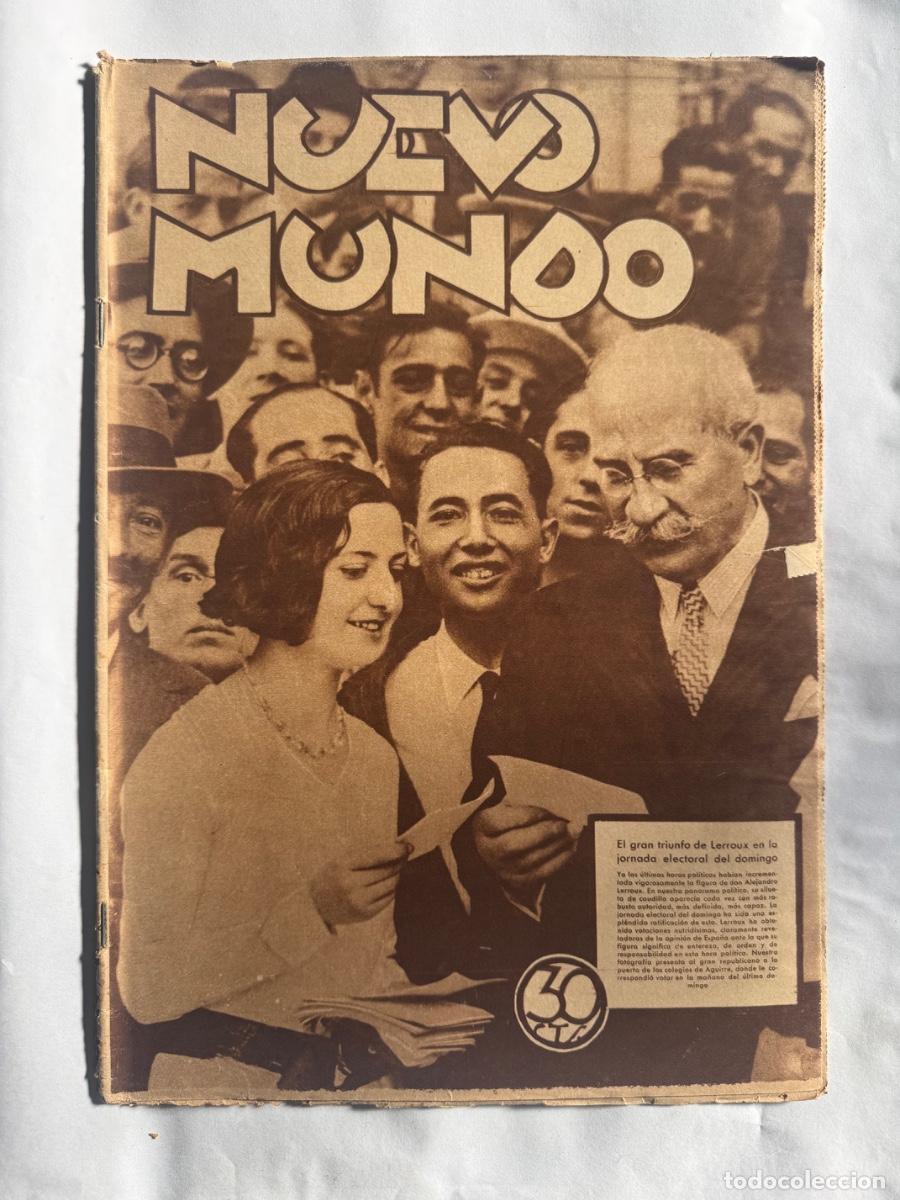 Coleccionismo de Revistas y Peri&oacute;dicos: Revista Nuevo Mundo, A&ntilde;o 1931, Madrid, Parque Retiro, Vallecas