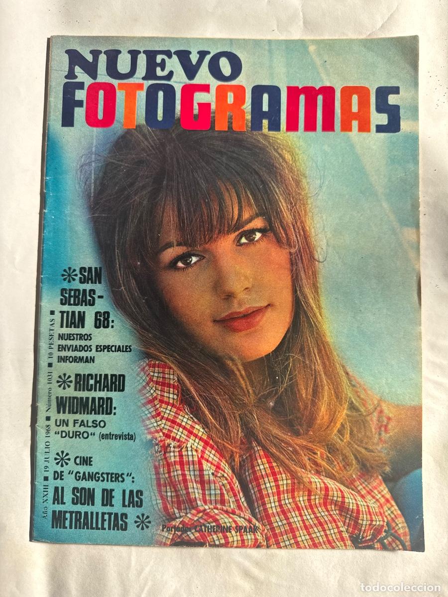 Colecionismo de Revistas e Jornais: Revista Fotogramas, A&ntilde;o 1968, Richard Widmark, Catherine Jourdan, San Sebastian