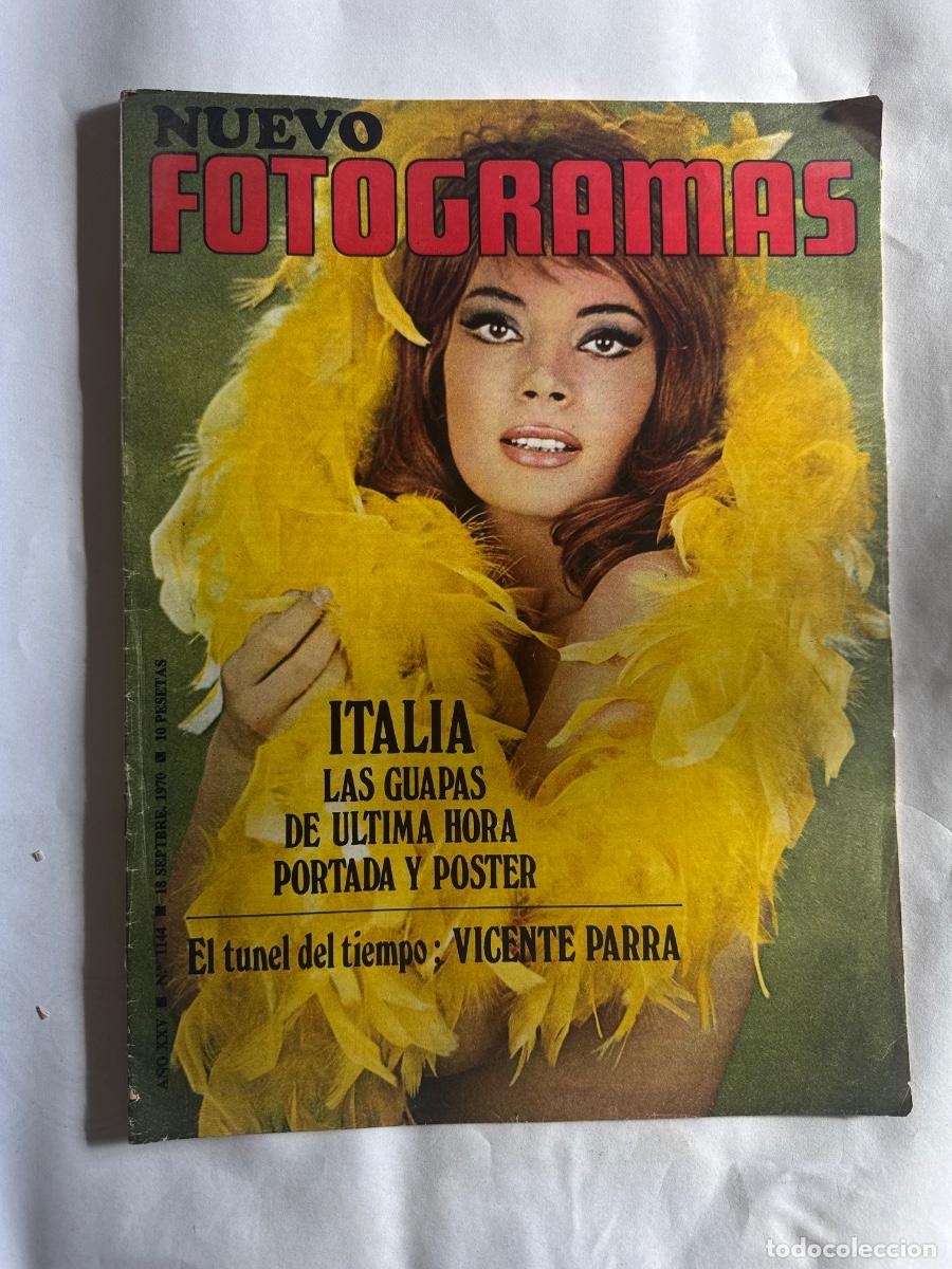 Collectionnisme de Revues et Journaux: Revista Fotogramas, A&ntilde;o 1970, Jenny Tamburi, Nathalie Delon, Vicente Parra