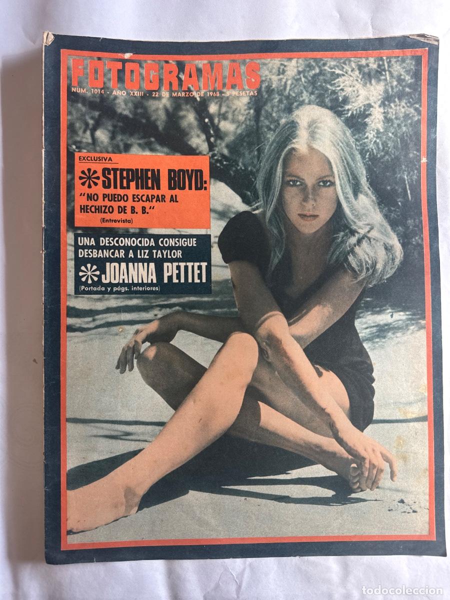Collectionnisme de Revues et Journaux: Revista Fotogramas, A&ntilde;o 1968, Joanna Pettet, Stephen Boyd, Liz Taylor