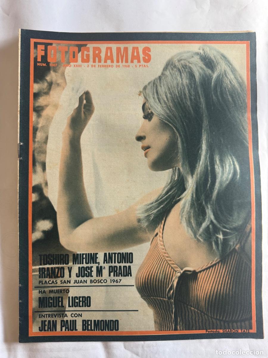 Coleccionismo de Revistas y Peri&oacute;dicos: Revista Fotogramas, A&ntilde;o 1968, Miguel Ligero, Jean Paul Belmondo