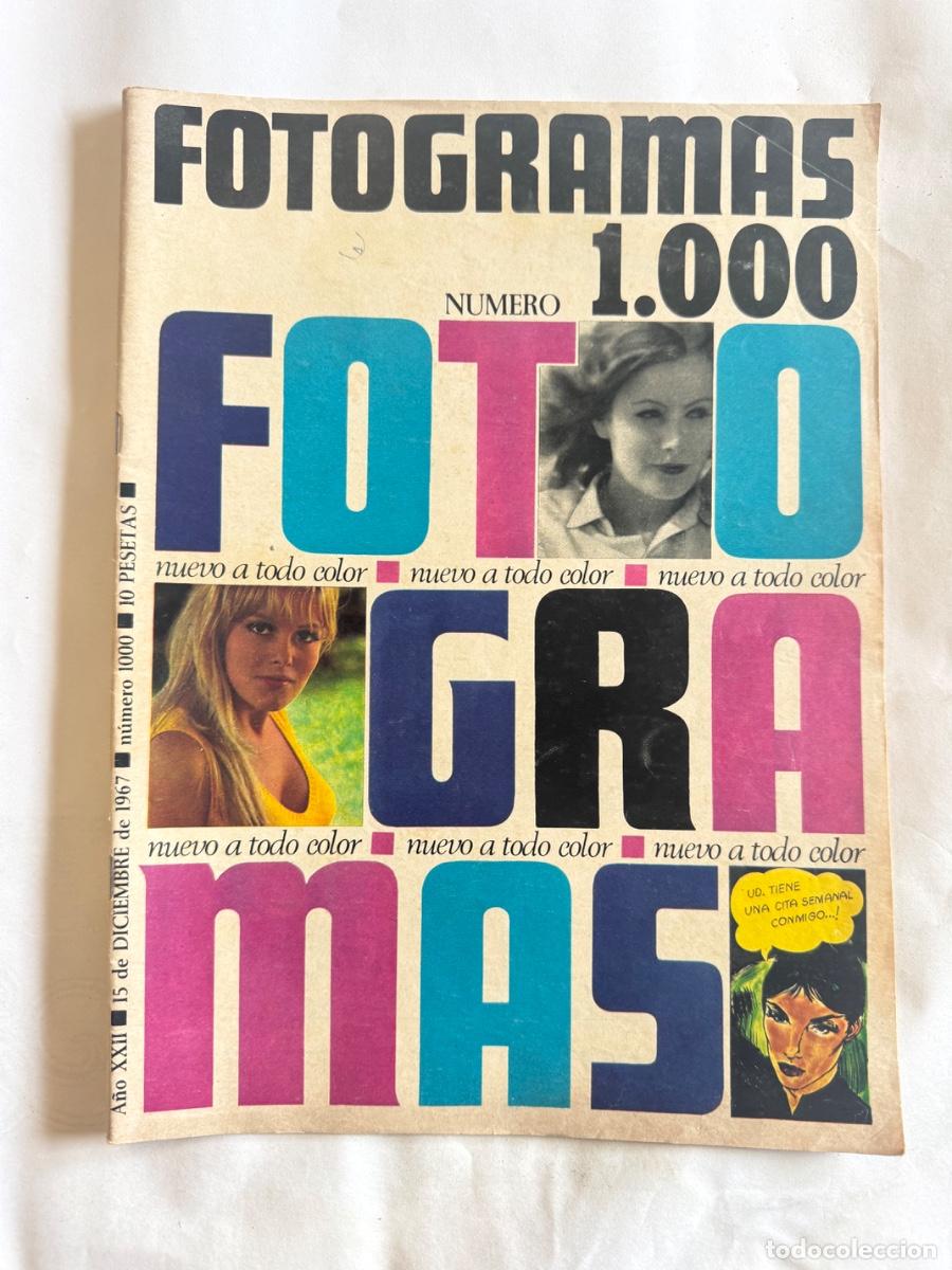 Collectionnisme de Revues et Journaux: Revista Fotogramas, A&ntilde;o 1967, John Lennon, Kim Novark, Olinka Berova