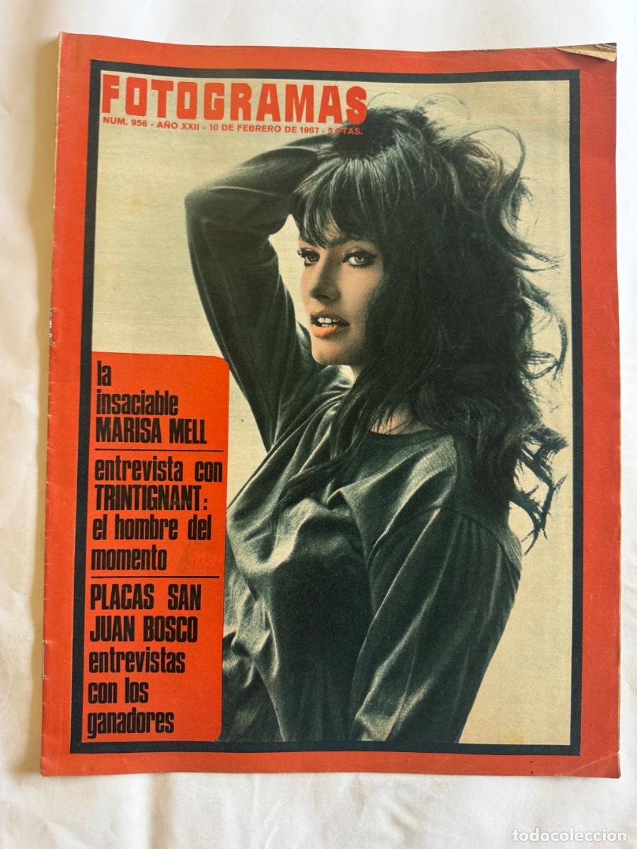 Coleccionismo de Revistas y Peri&oacute;dicos: Revista Fotogramas, A&ntilde;o 1967, Marisa Mell, Blake Edwards, Irene Gutierrez