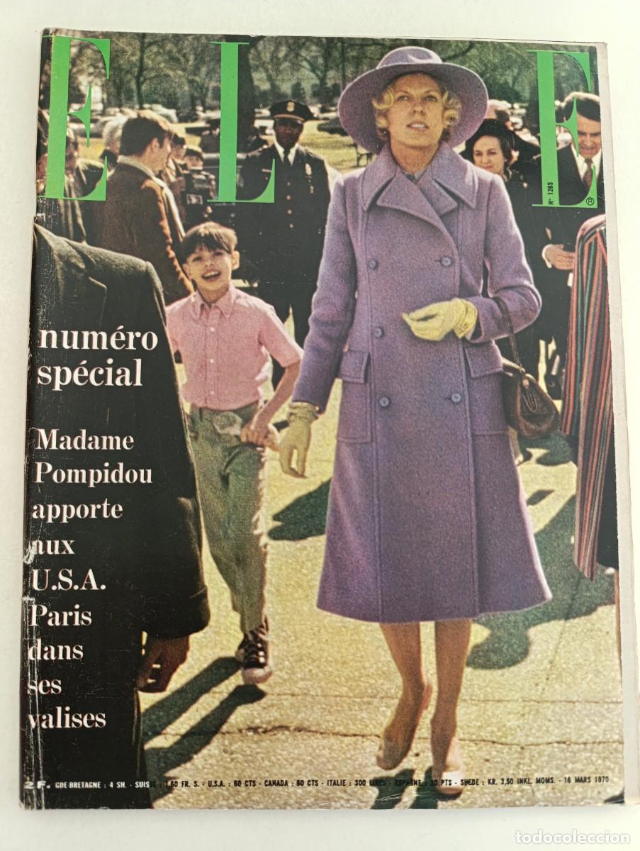 Collection Magazines and Newspapers: Revista ELLE 1265 Mia Farrow Frank Sinatra Brigitte Bardot Claude Bessy Attilio Labis Marl&egrave;ne Jobert