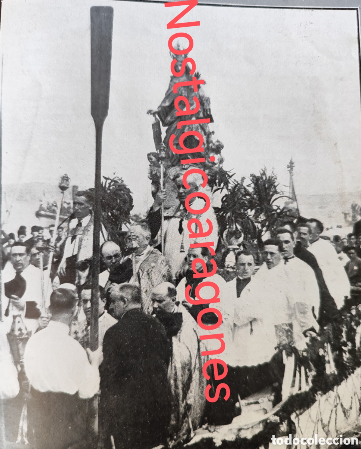 Collection Magazines and Newspapers: Fiesta Carmen puerto Santurce Vizcaya foto revista princ siglo XX 192B