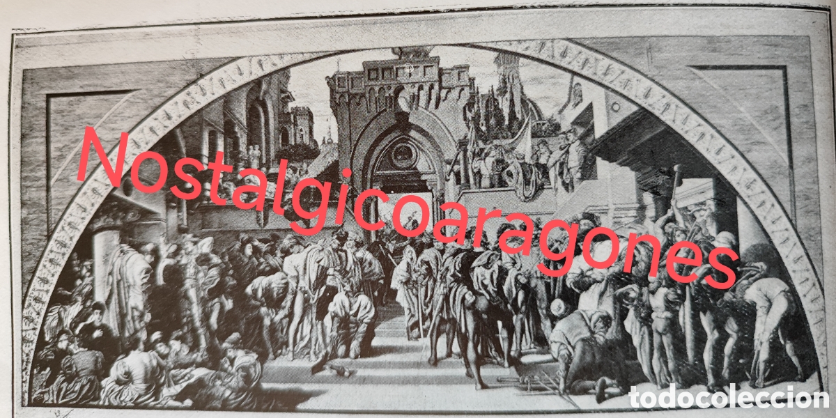 Coleccionismo de Revistas y Peri&oacute;dicos: Mondrag&oacute;n dibujo a plumilla alumno Jesus Trincado foto revista princ siglo XX 192B