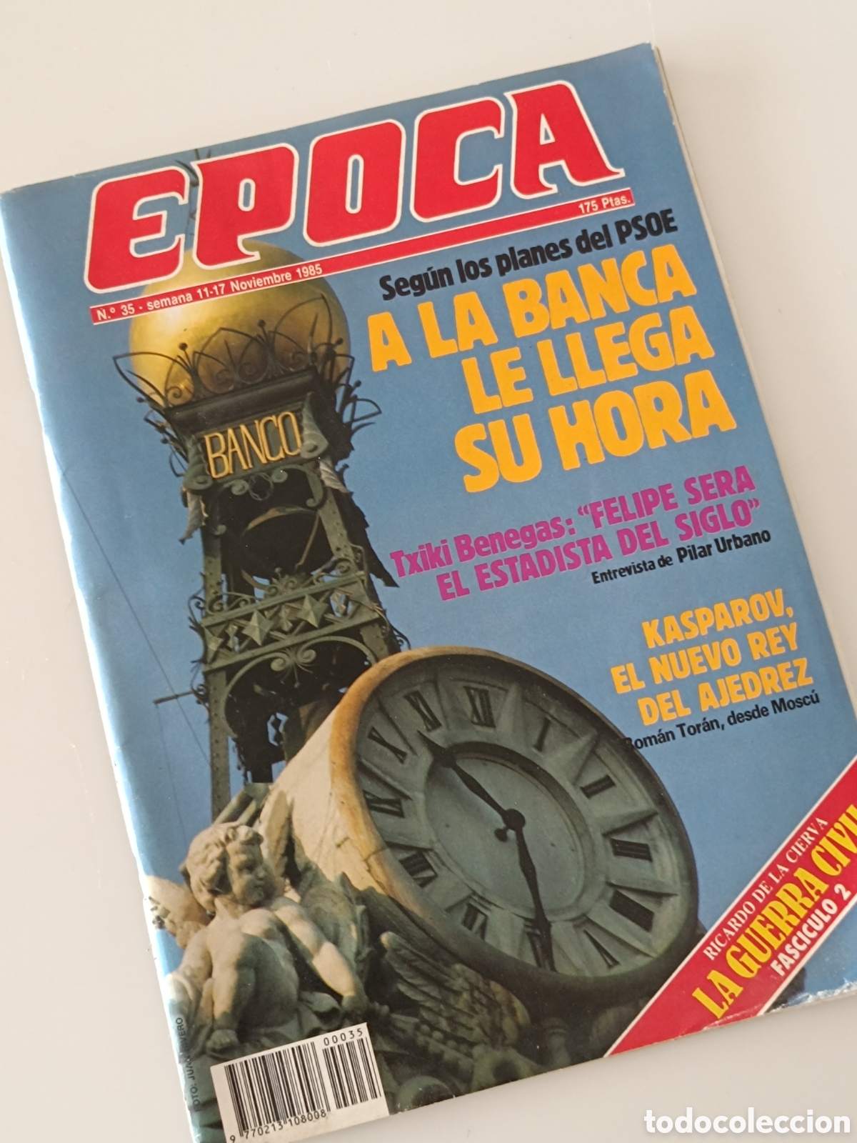 Sammeln von Zeitschriften und Zeitungen: Revista &Eacute;poca n&deg;35 noviembre 1985