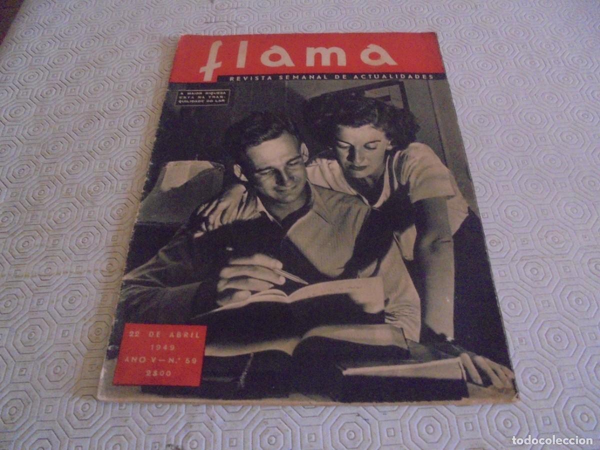 Collection Magazines and Newspapers: &rdquo;Flama&rdquo; #59 Revista Portuguesa de 1949