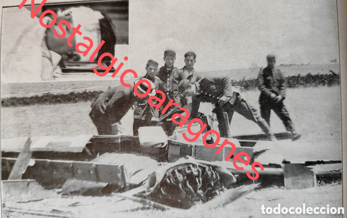 Coleccionismo de Revistas y Peri&oacute;dicos: aviacion Fallecido Loriga accidente cuatro vientos foto revista princ siglo XX 192B
