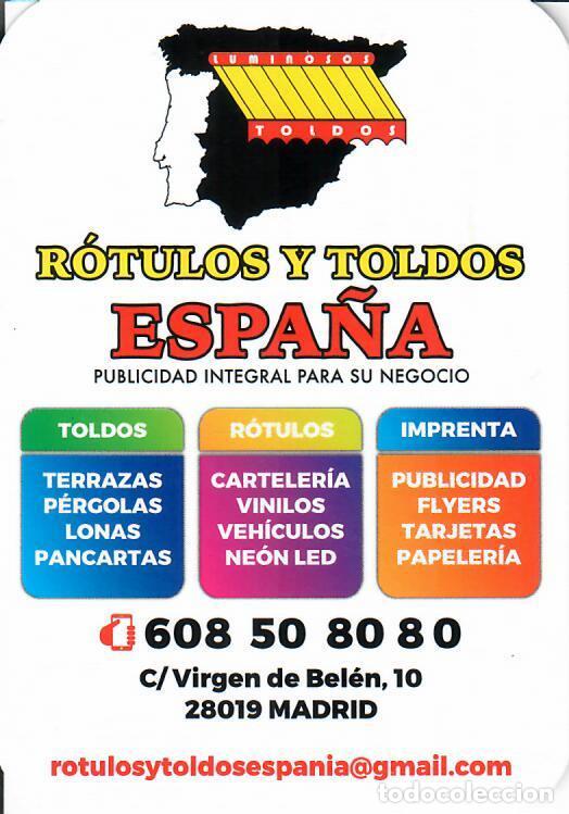 Coleccionismo de Revistas y Peri&oacute;dicos: CALENDARIO DE PUBLICIDAD - A&Ntilde;O 2026 - R&Oacute;TULOS Y TOLDOS ESPA&Ntilde;A