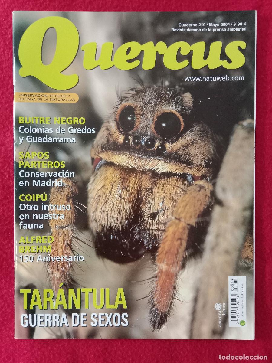 Coleccionismo de Revistas y Peri&oacute;dicos: Quercus - Tar&aacute;ntula, Guerra de Sexos - Cuaderno 219 - Mayo de 2004