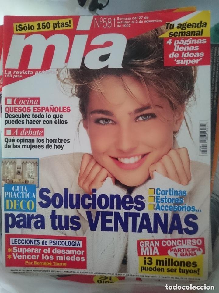 Coleccionismo de Revistas y Peri&oacute;dicos: MIA - N 581 -DEL 27 DE OCTUBRE AL 2 NOVIEMBRE 1997