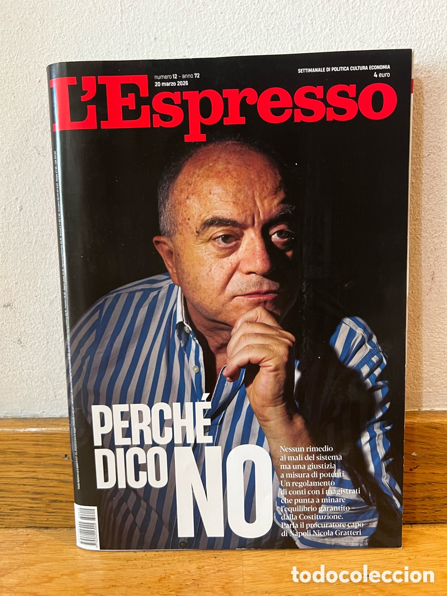 Coleccionismo de Revistas y Peri&oacute;dicos: L&rsquo;Espresso n&uacute;mero 12