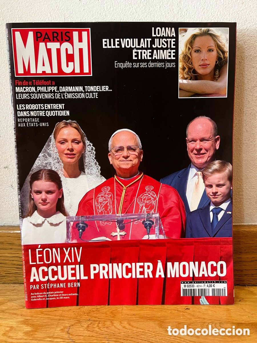 Colecionismo de Revistas e Jornais: Paris match n&uacute;mero 4014