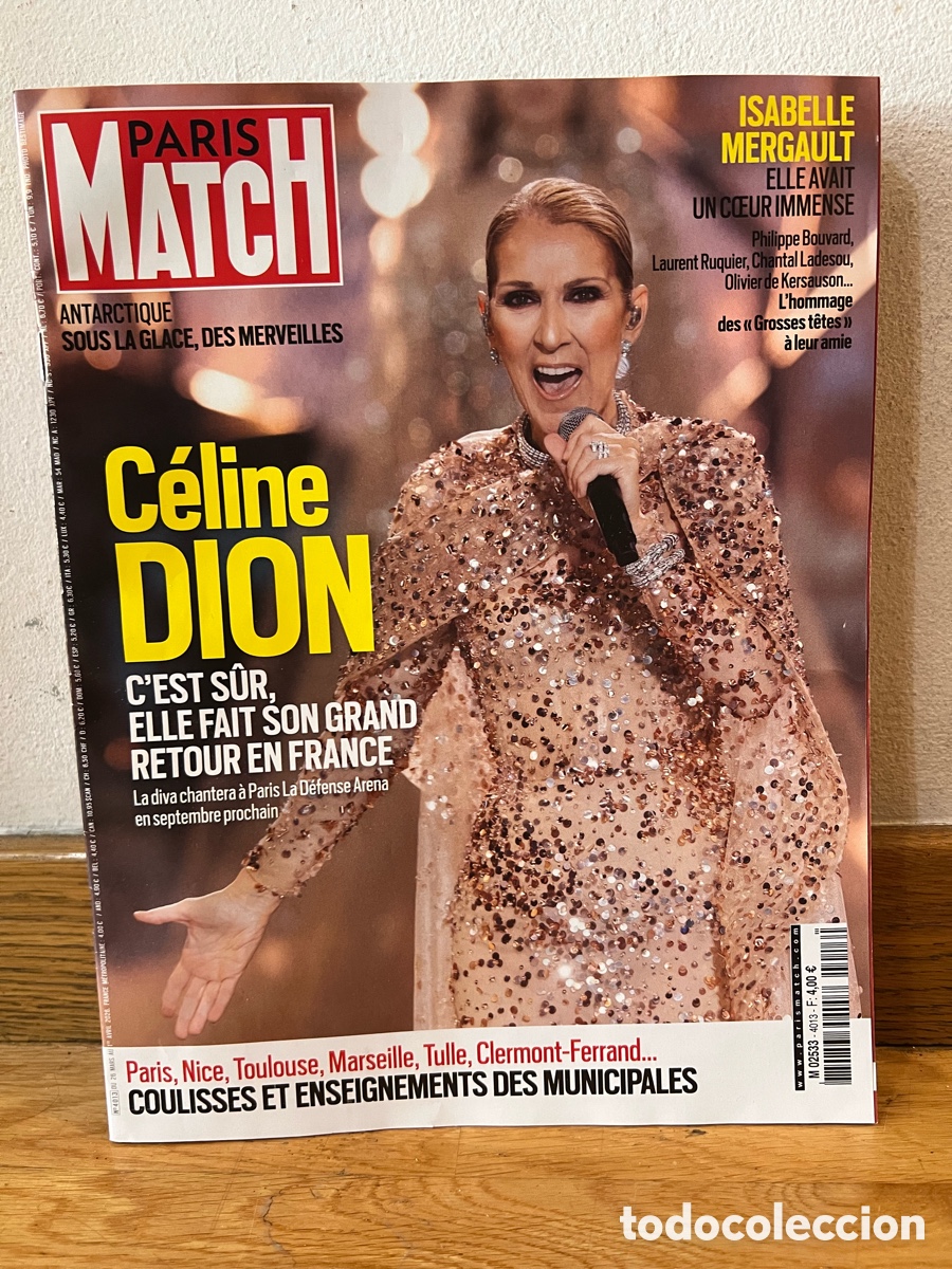 Coleccionismo de Revistas y Peri&oacute;dicos: Paris match n&uacute;mero 4013