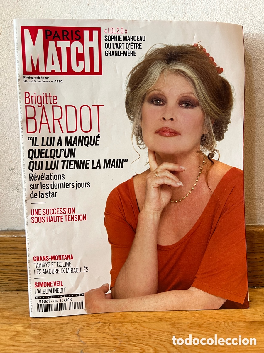 Colecionismo de Revistas e Jornais: Paris match n&uacute;mero 4006