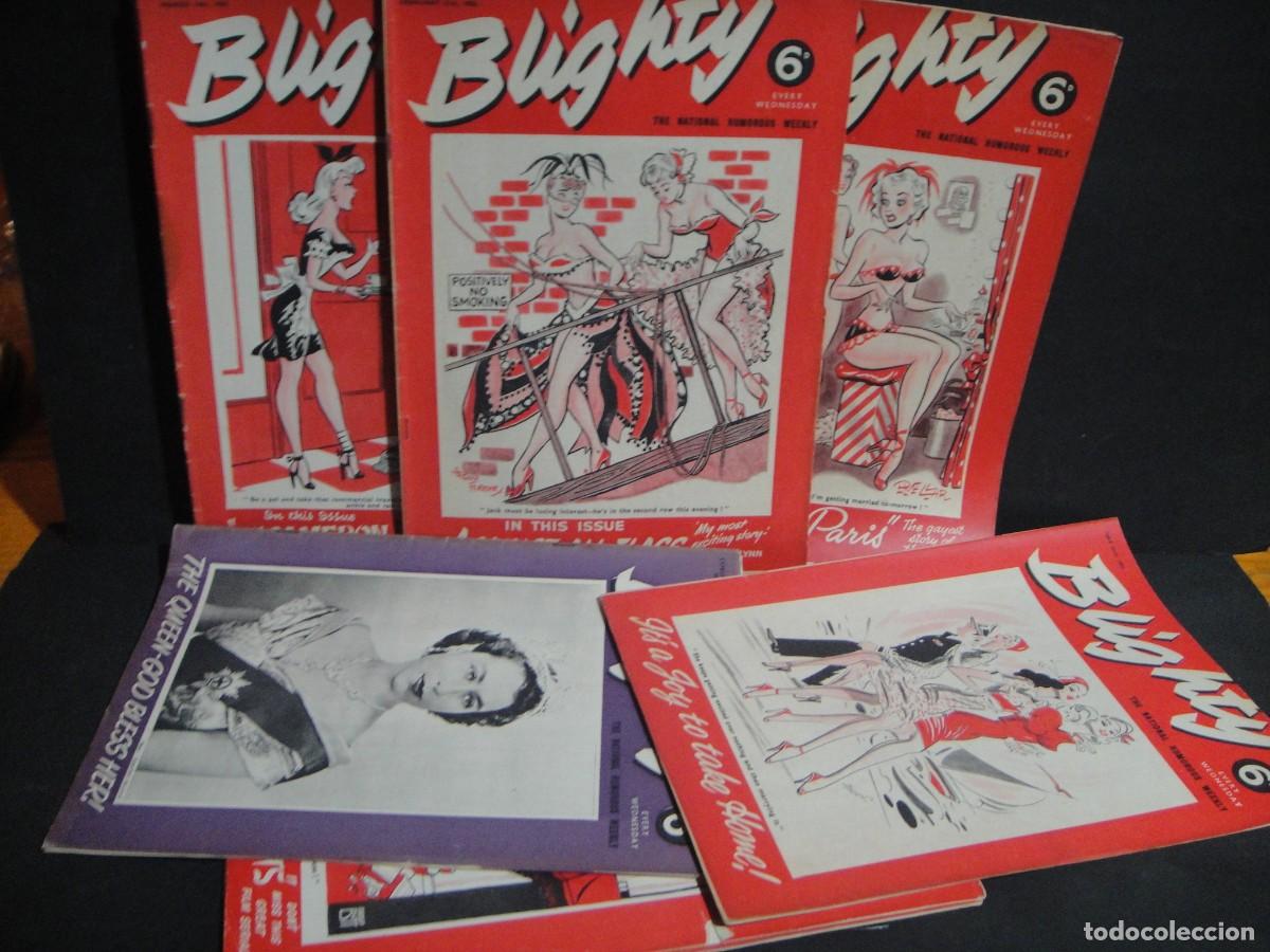 Coleccionismo de Revistas y Peri&oacute;dicos: blighty - revista de humor inglesa - 13 numeros