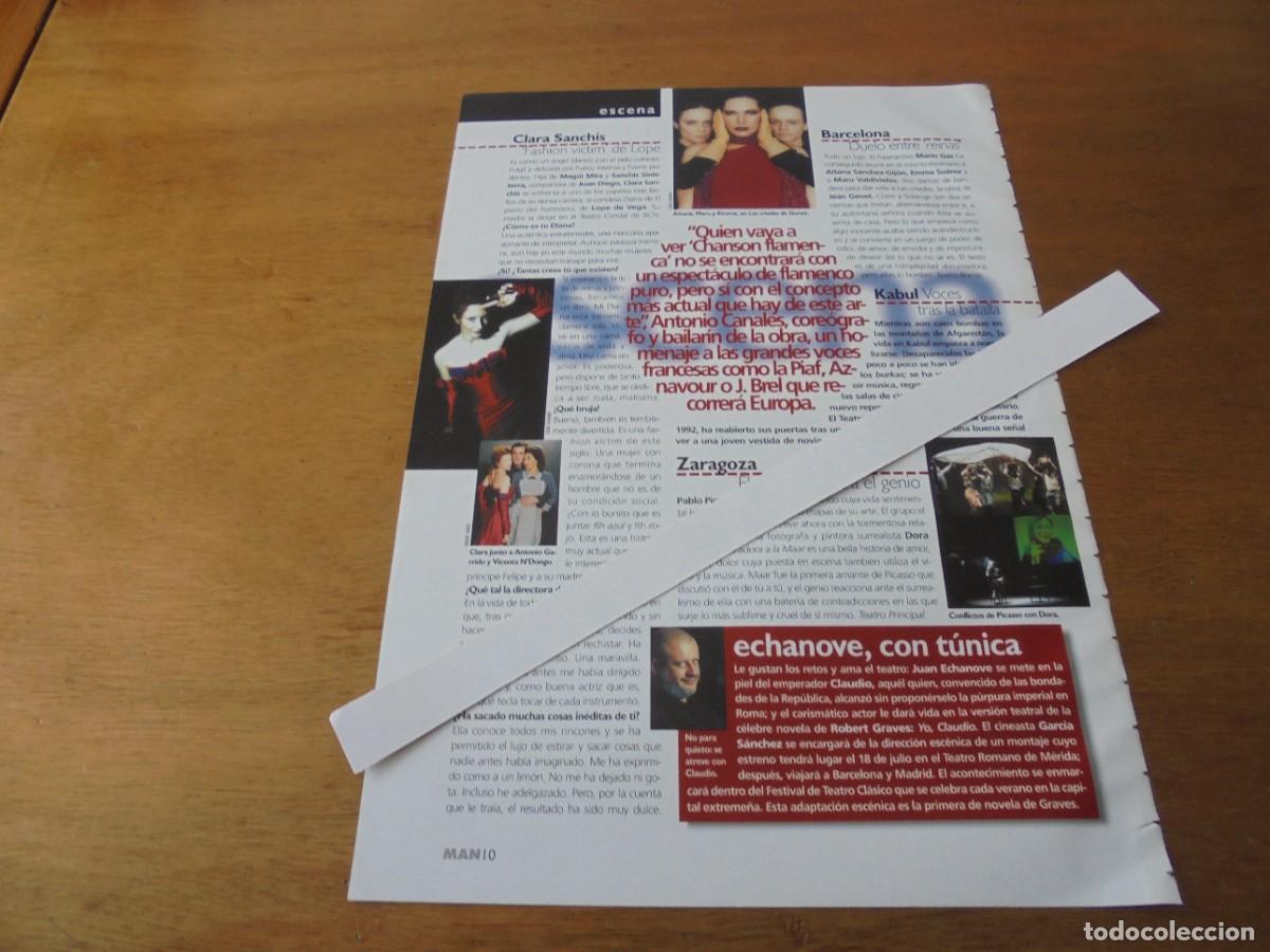 Coleccionismo de Revistas y Peri&oacute;dicos: RETAL 2002: CLARA SANCH&Iacute;S. AITANA SANCHEZ GIJ&Oacute;N, EMMA SU&Aacute;REZ Y MARU VALDIVIELSO. ECHANOVE.